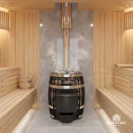 Банная печь TMF «Саяны Cast», антрацит, до 18 куб. м — изображение 5