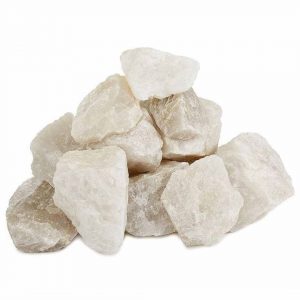 Камень Кварц "Жаркий Лед" (10 кг - ведро)
