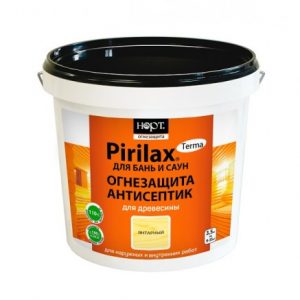 Ағашқа арналған биопирен (антисептикалық отқа төзімді) Piralax Terma