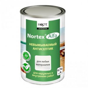 Ағашқа арналған антисептикалық Nortex Alfa