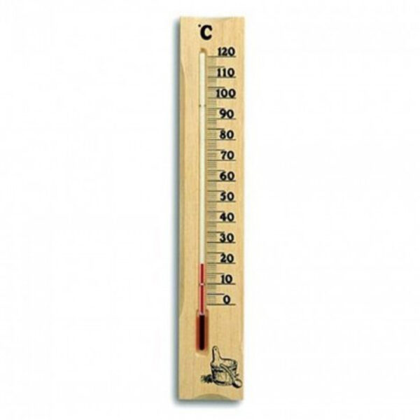 Термометр БАНЯ 295 55 15 Ванналар мен сауналарға арналған термометр «Монша» көпіршіктерінде 295 * 55 * 15 мм