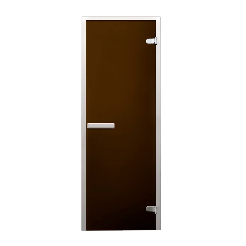 Дверь для бани «Хамам Лайт», Бронза, 2000*800 — Буратино и К
