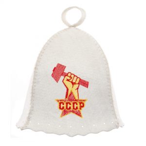 Шапка для бани «Сделан в СССР» Эко