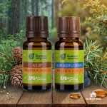 Набор эфирных масел Банные штучки «Кедр и можжевельник», 2 вида масел по 10 мл — изображение 4