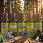 Набор эфирных масел Банные штучки «Легкое дыхание», 5 видов масел по 10 мл — изображение 5