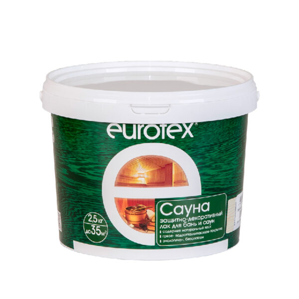 лак Защитный лак Eurotex (2, 5 кг) декоративный