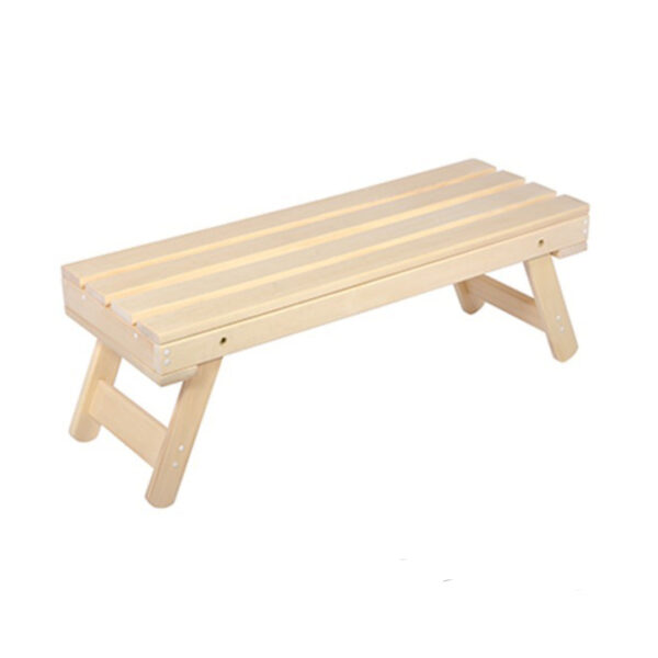 для бани 1 Лавочка складная 120×44×43 см (Липа)
