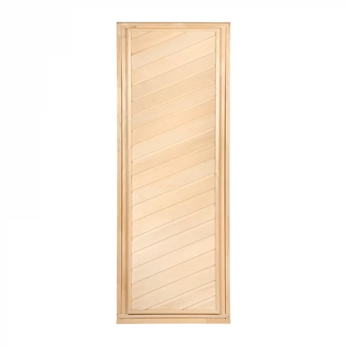 Дверь деревянная, диагональная