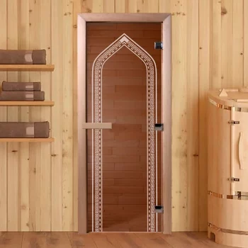 Дверь Арка для бани и сауны