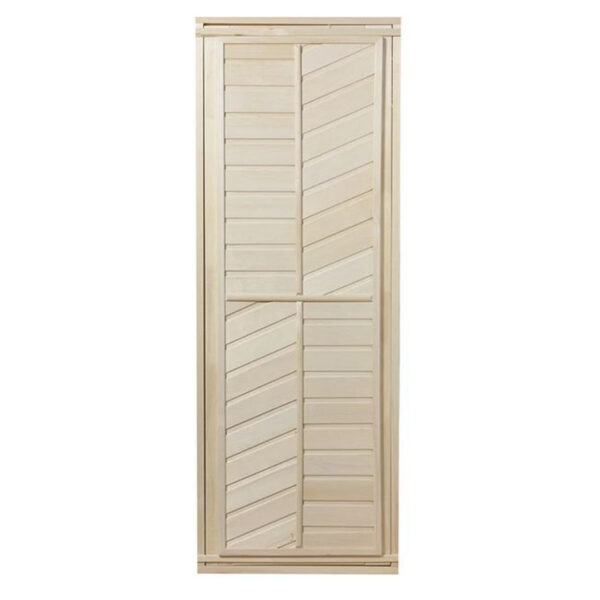 деревянная дверь 19х07 м короб из сосны 44 1 Глухая деревянная дверь, Липа, 1900×700, сорт А