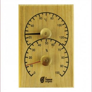 Термометр с гигрометром «Банная станция»