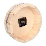 Часы кварцевые в форме бочки для бани и сауны 270x80 — изображение 3