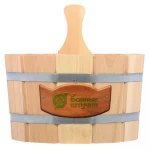 Ушат Шайка 5л, кедр, Банные штучки — изображение 2