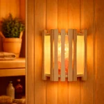 Абажур DoorWood прямой с гималайской солью,россыпь, 2 стекла — изображение 2