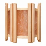 Абажур, угловой с гималайской солью 3 плитки вертикально