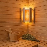 Абажур, угловой с гималайской солью 3 плитки вертикально — изображение 2