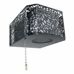 Обливное устройство КАСКАД 40 л., с кожухом, черный
