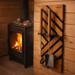 Набор каминный стеновой Woodson Rail (кочерга, совок) — изображение 2