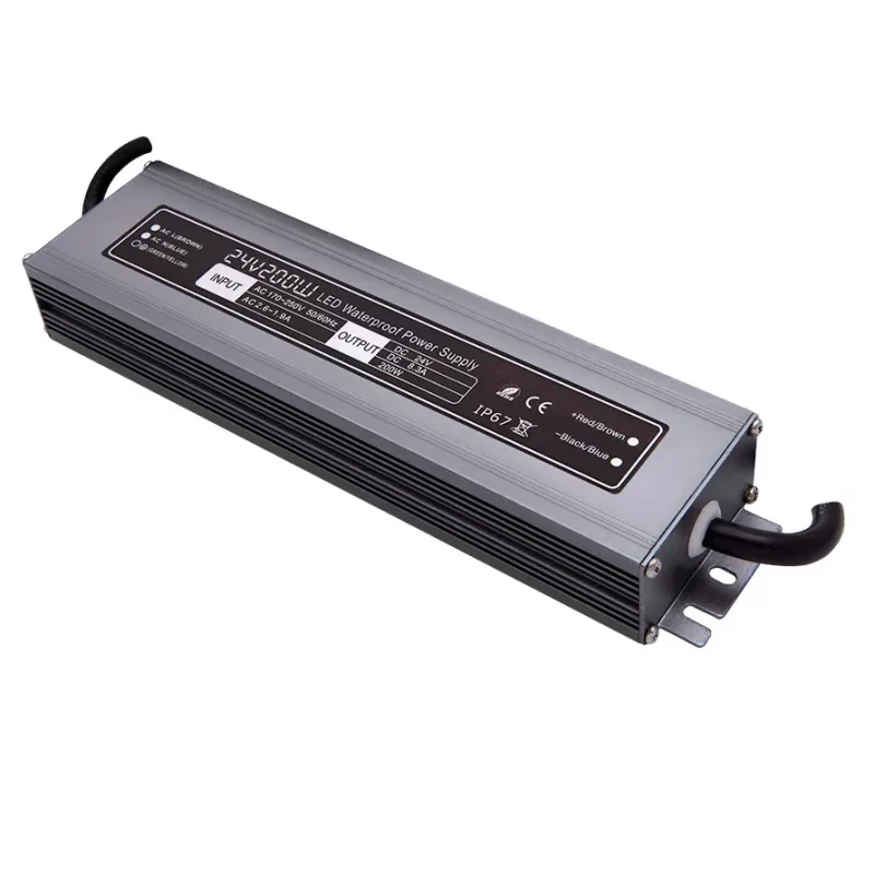 Блок питания SWG MINI Al, TPW, 200W, влагозащитный, 24V, MTPW-200-24