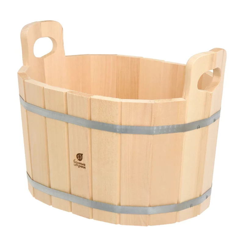 Ушат-шайка, 30 л, овал, липа