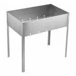 Мангал 50 х 30 х 50 см, сборный, без шампуров, в картонной коробке