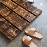 Решетка на пол, сосна, 97х50 см (обжиг) — изображение 2