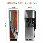 Электрокаменка для сауны и бани BORN AIR 90E, 9 кВт, 220 В — изображение 3