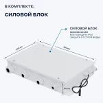 Пульт управления электрокаменкой BORN CP18 для сауны и бани, 220/380 В, 3–18 кВт — изображение 7